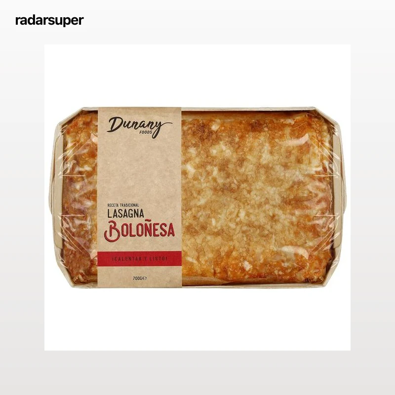 Lasaña gratinada boloñesa 700g