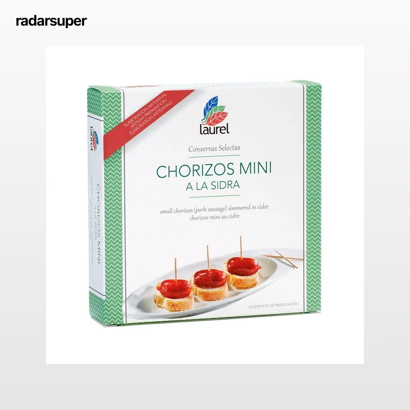 LAUREL Chorizos mini a la sidra 265 g.