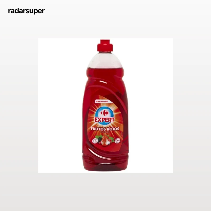 Lavavajillas a mano desengrasante frutos rojos Carrefour Expert 1 l.
