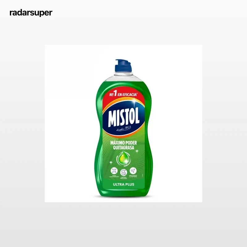Lavavajillas a mano ultra plus Mistol 950 ml.