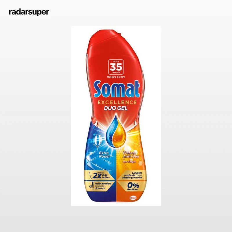 Lavavajillas en gel Somat 35 lavados Oro