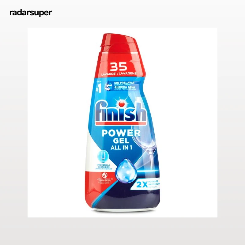 Lavavajillas máquina todo en 1 power gel Finish 35 lavados 700 ml