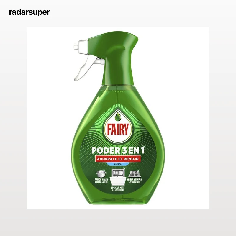 Lavavajillas en spray Fairy 3 en 1 650 ml fresco