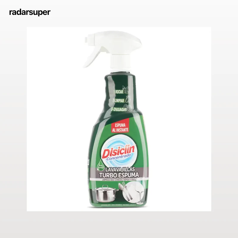 Lavavajillas turbo espuma Disiclin spray 750 ml