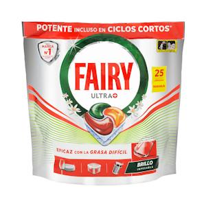 Lavavajillas Ultra Plus naranja Fairy en pastillas