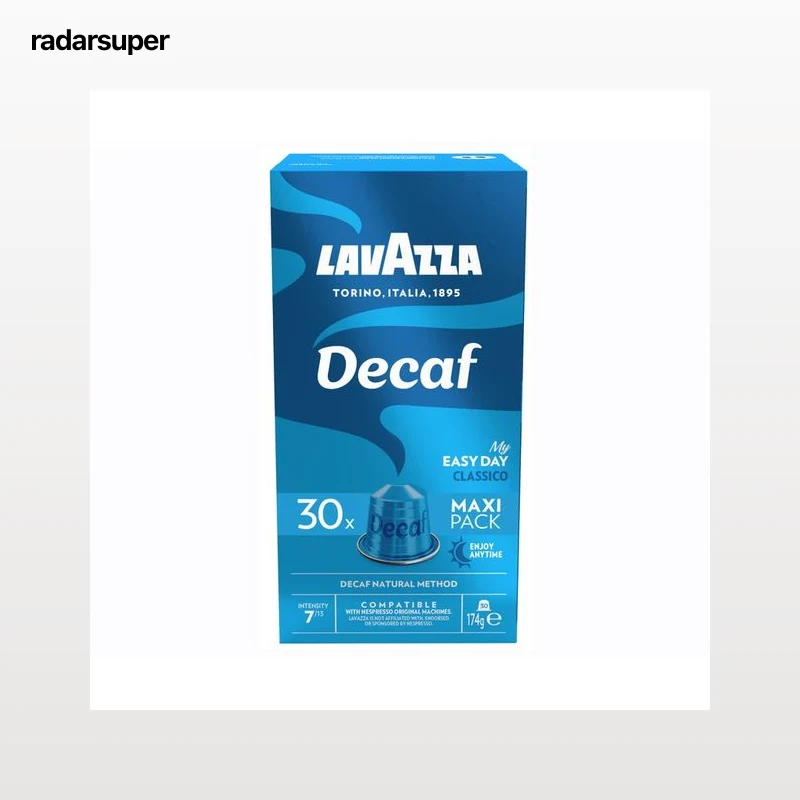 LAVAZZA Café Cápsulas Descafeinado 30 uds. Intensidad 7/13 174 g.