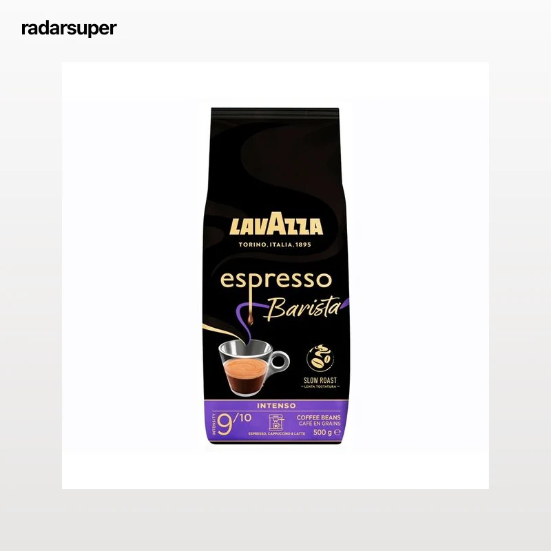 LAVAZZA Café en grano natural arábica intenso espresso 500 g.