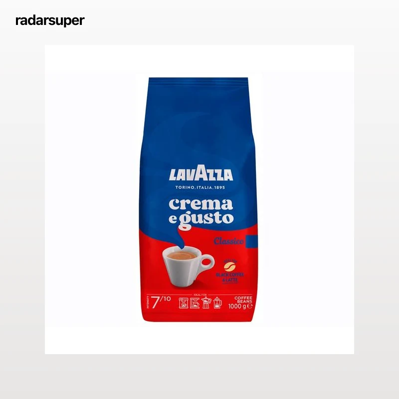 LAVAZZA Café grano natural Crema e Gusto Classico 1 kg.