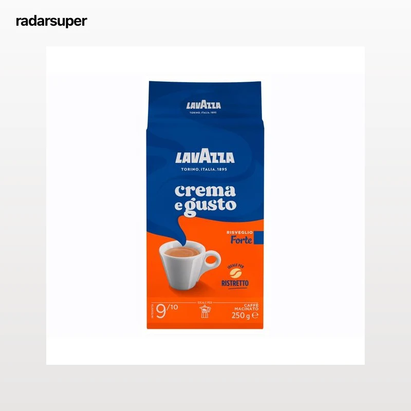 LAVAZZA Café molido crema e gusto forte 250 g.
