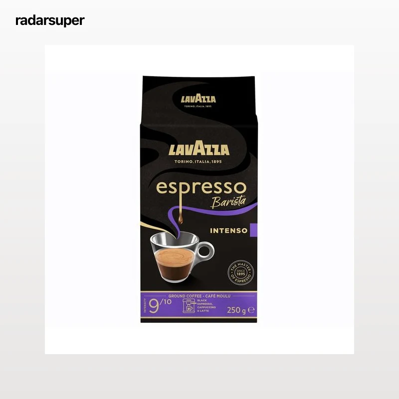 LAVAZZA Café molido espresso barista intenso 250 g.
