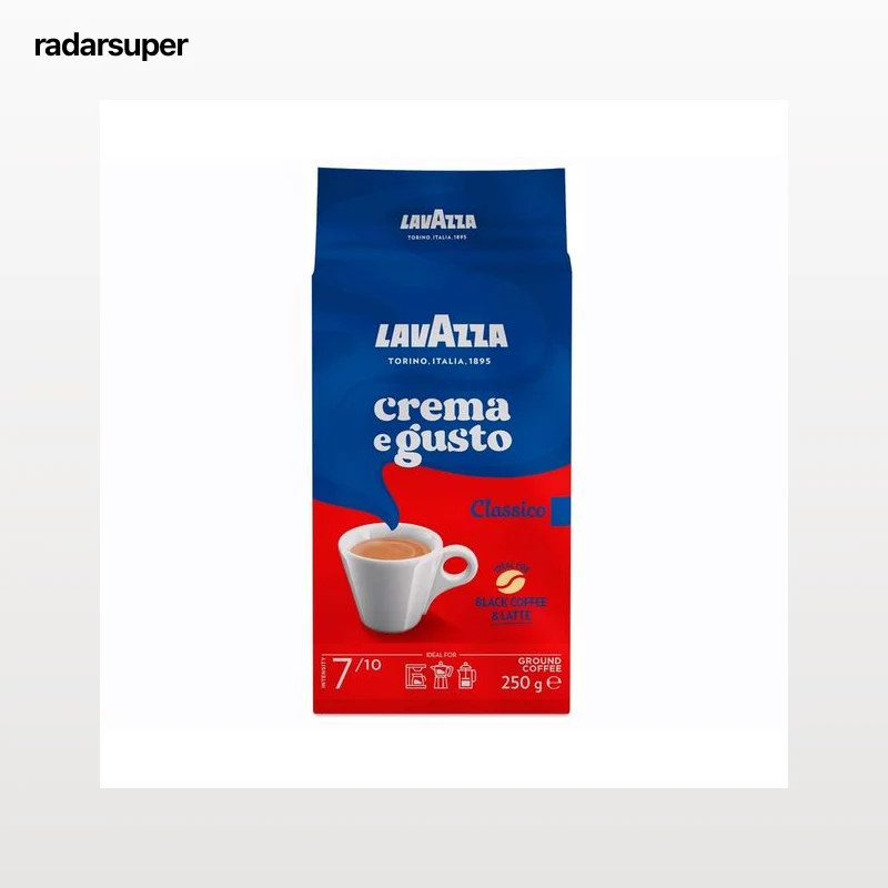 LAVAZZA Café molido natural Crema e Gusto Classico de 250 g.