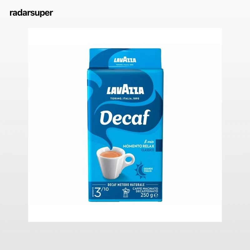 LAVAZZA Café molido natural Descafeinado 250 g.