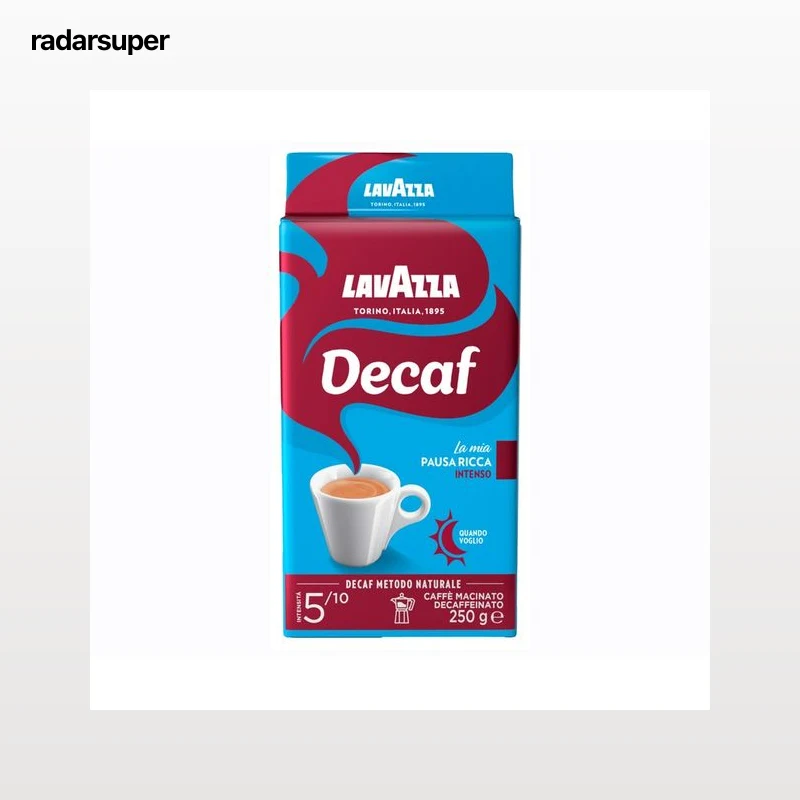 LAVAZZA Café molido natural Descafeinado Intenso  250 g.