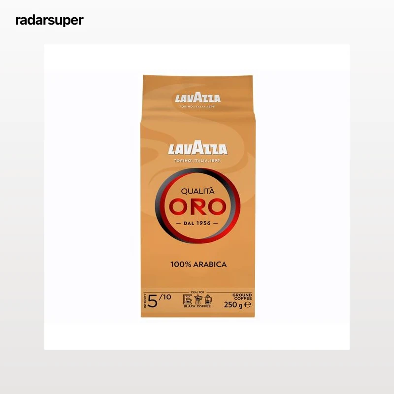 LAVAZZA QUALITÁ ORO  Café molido Arábica 250 g.