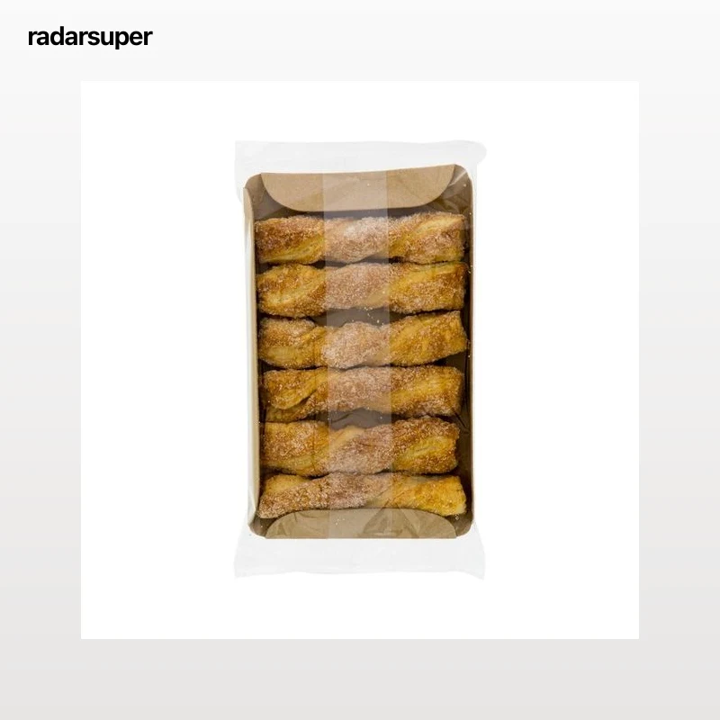 Lazos de hojaldre 6 uds. 65 g.