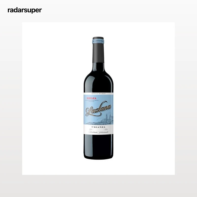 LAZTANA Vendimia seleccionada Vino tinto crianza con D.O. Ca. Rioja botella 75 cl.