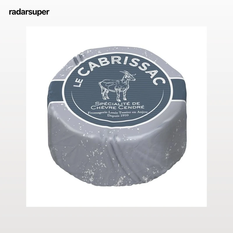 LE CABRISSAC Queso de cabra con ceniza LE CABRISSAC 150 g.