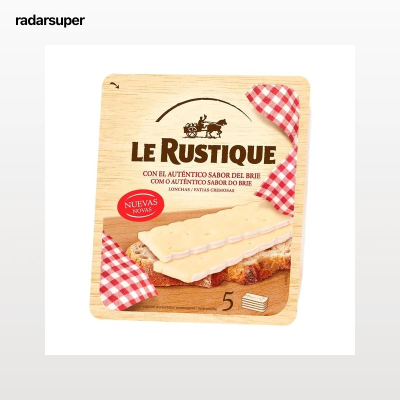 LE RUSTIQUE Queso brie en lonchas 125 g.