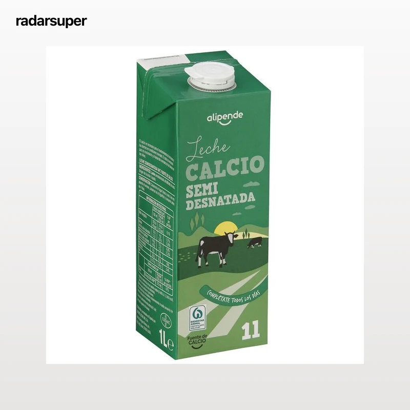 Leche Alipende calcio 1l semidesnatada