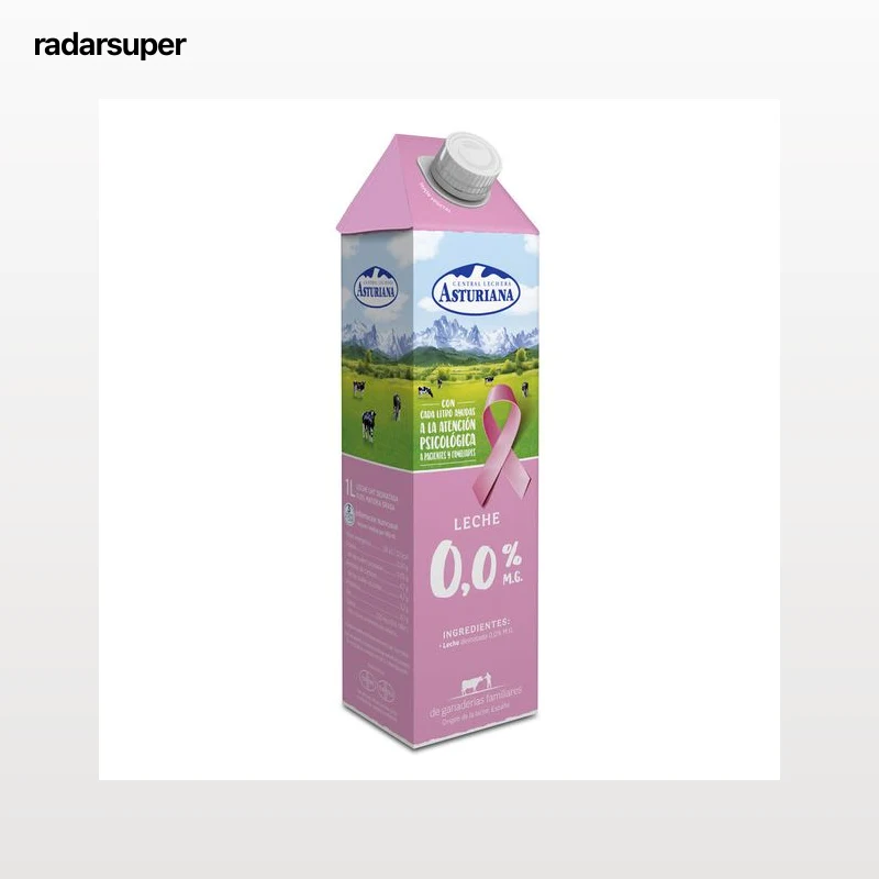 Leche Asturiana 0,0% MG 1l desnatada