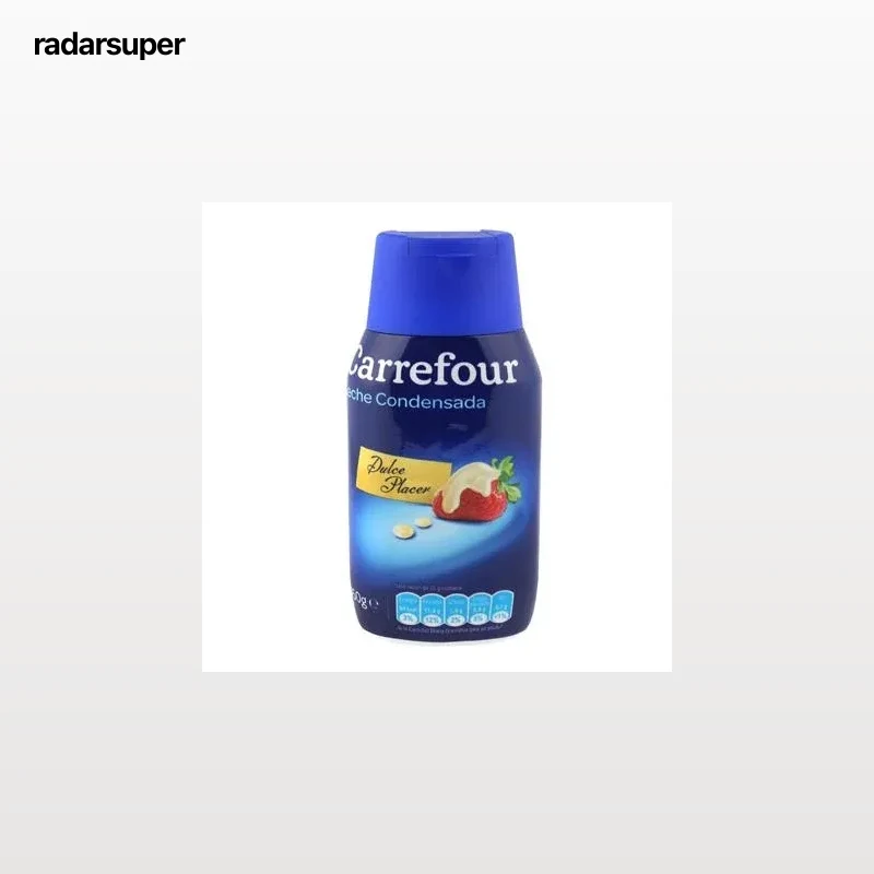 Leche condensada Carrefour 450 g.