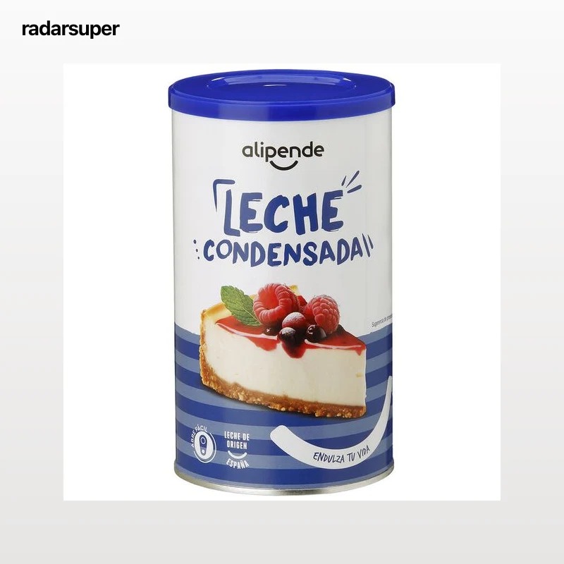 Leche condensada en lata alipende 1000g