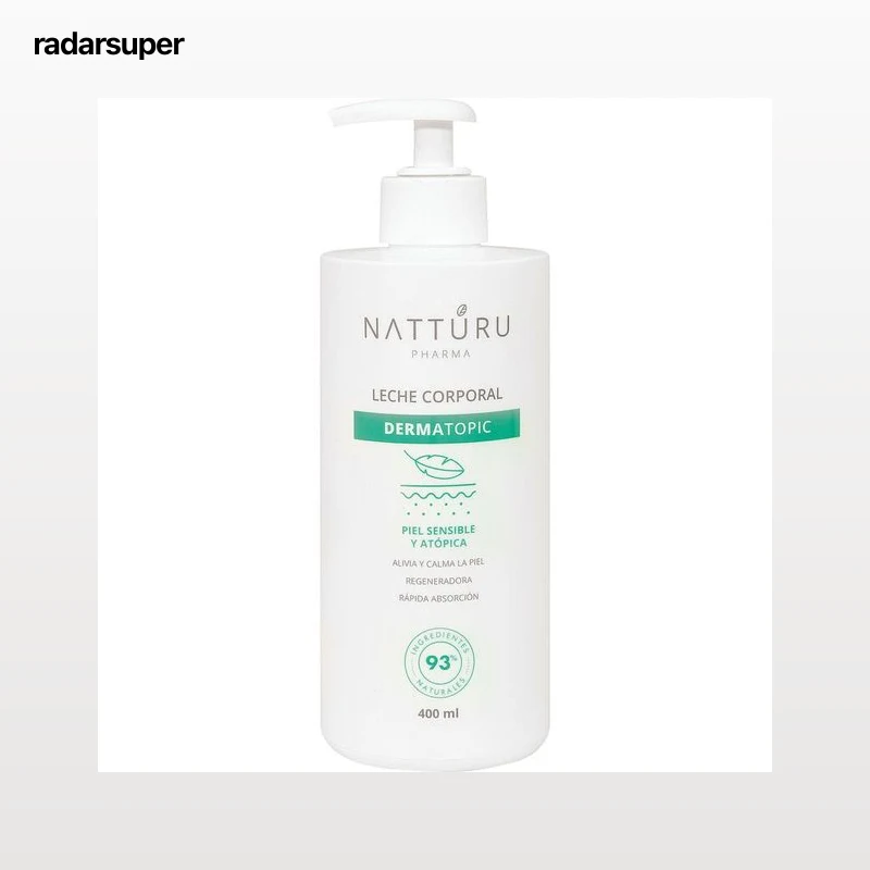 Leche corporal Natturi 400ml Piel sensible o atópica