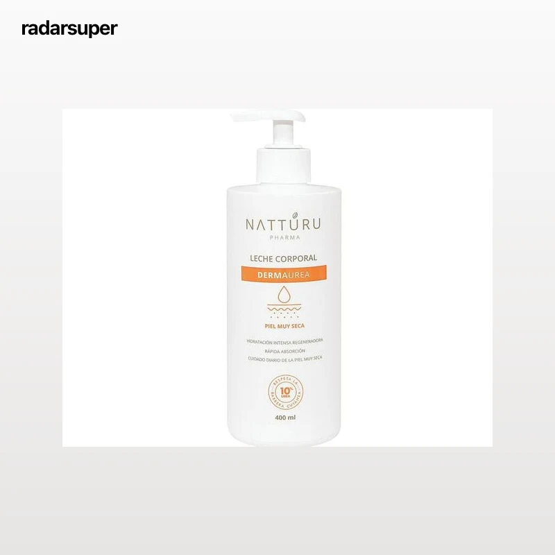 Leche corporal natturu dermaurea para piel seca de 400ml