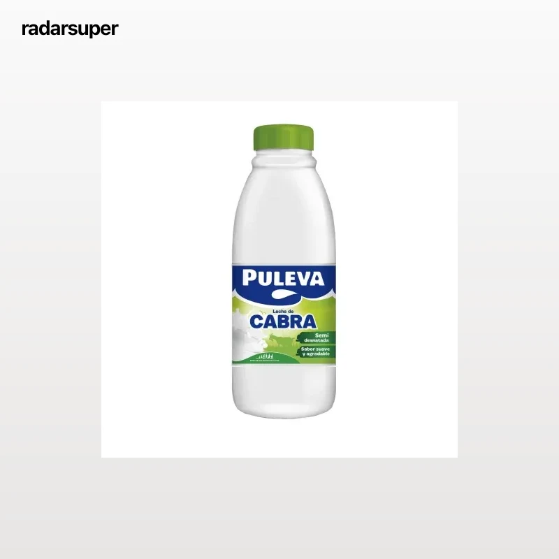 Leche de cabra semidesnatada Puleva botella 1 l.