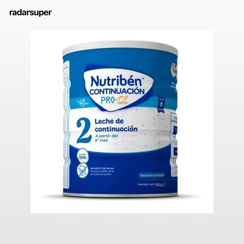 Leche de continuación NUTRIBEN, lata 800 g