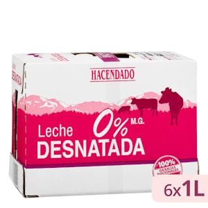 Leche desnatada