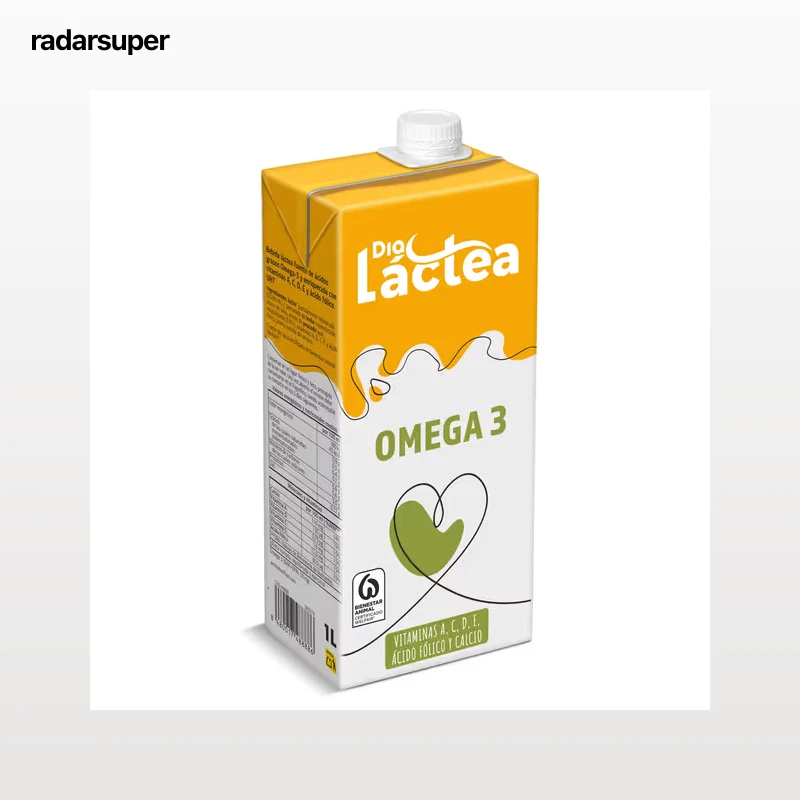 Leche desnatada omega 3 Dia Láctea 1 L