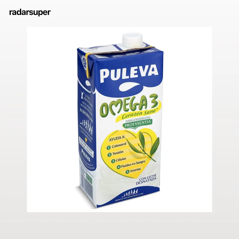 Leche desnatada omega 3 Puleva 1 L
