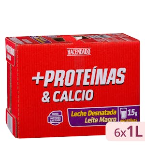 Leche desnatada +Proteínas & calcio