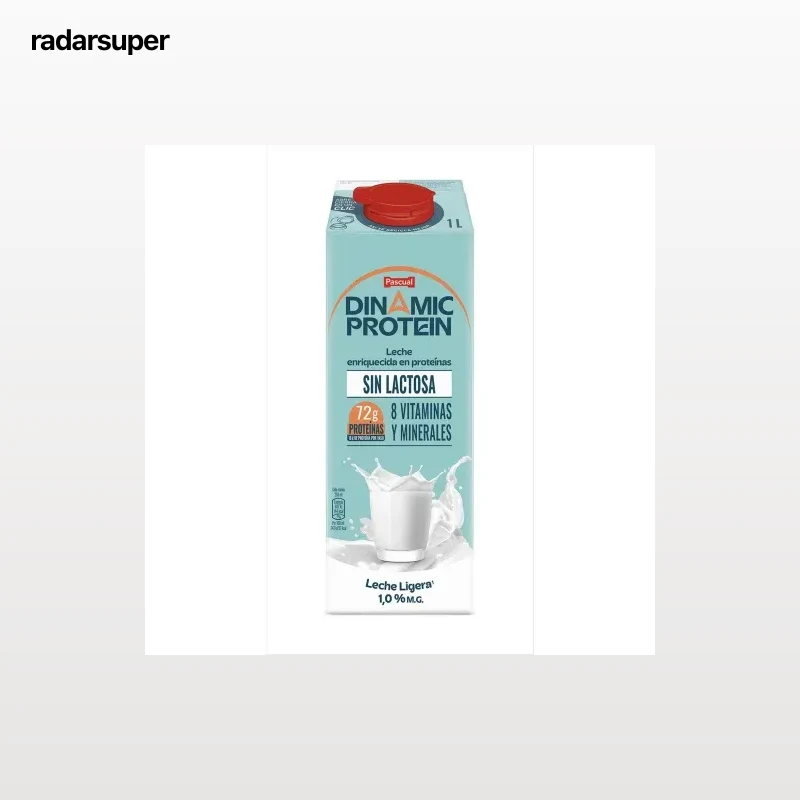 Leche Dinamic Protein Pascual sin lactosa 1 l.