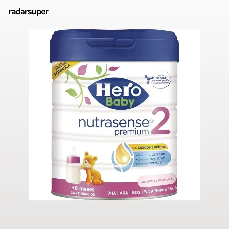 Leche en Polvo Infantil Nutrasense Premium 2 800G