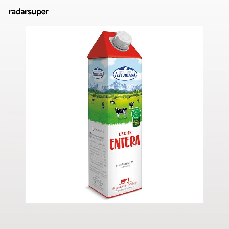 Leche entera Asturiana 1 L