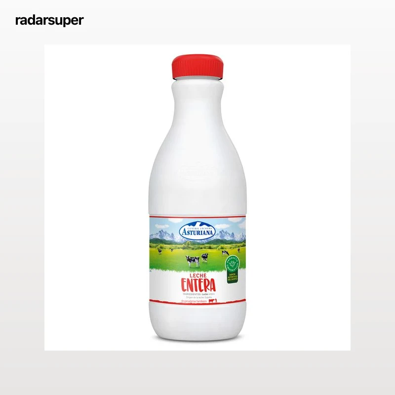Leche entera Asturiana botella 1.5 L