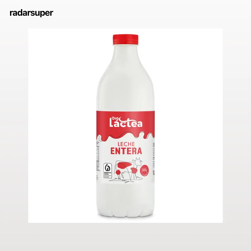 Leche entera Dia Láctea botella 1.5 L