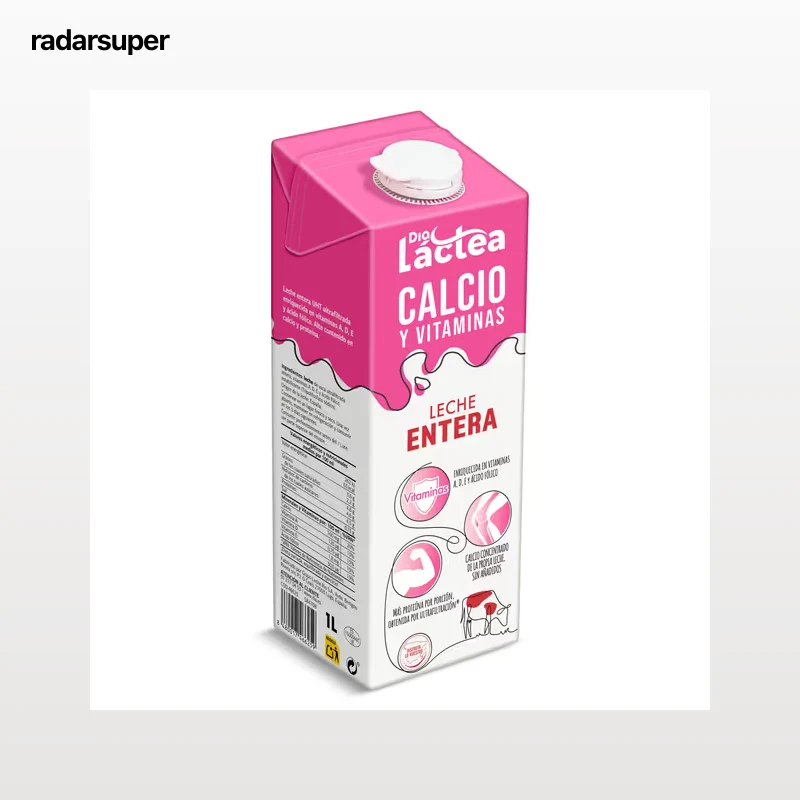 Leche entera calcio Dia Láctea 1 L