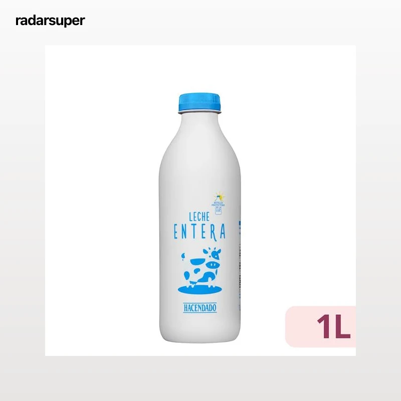 Leche entera fresca