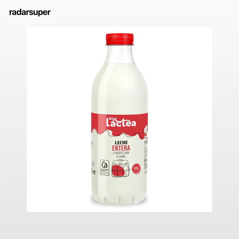 Leche entera pasteurizada Dia Láctea 1 L