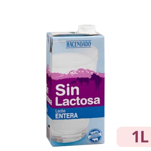 Leche entera sin lactosa