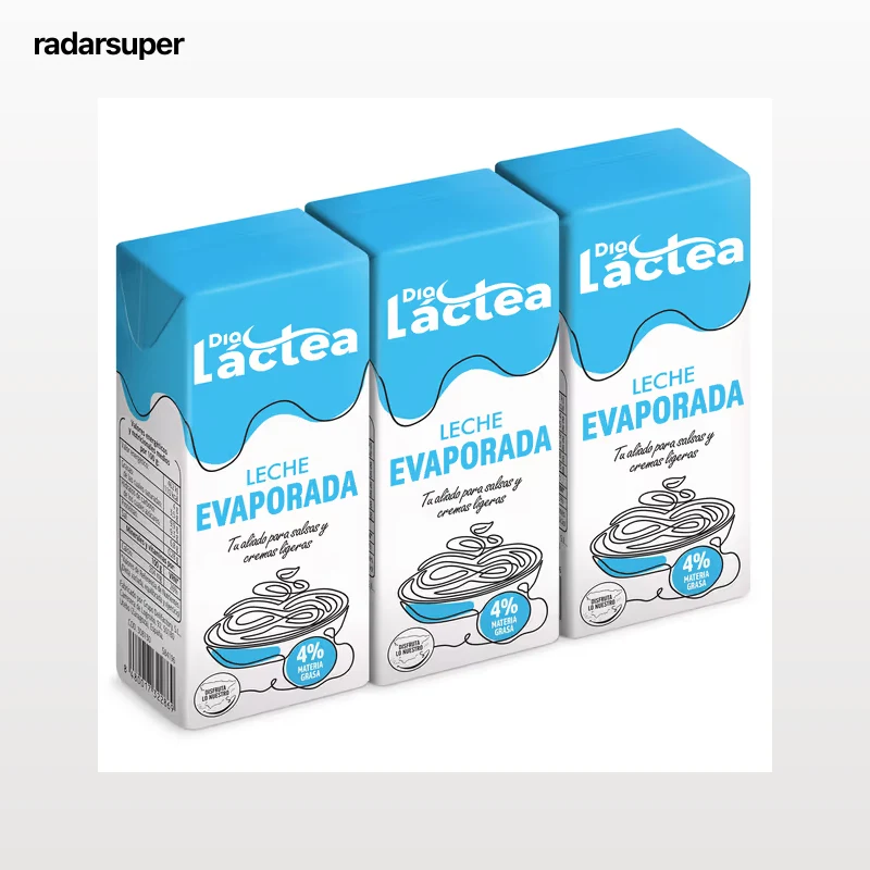 Leche evaporada Dia Láctea 3 x 200 ml