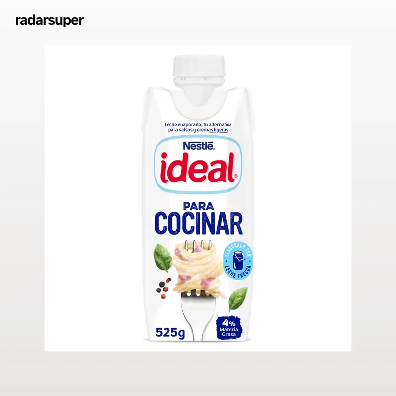 Leche evaporada Ideal 525 g