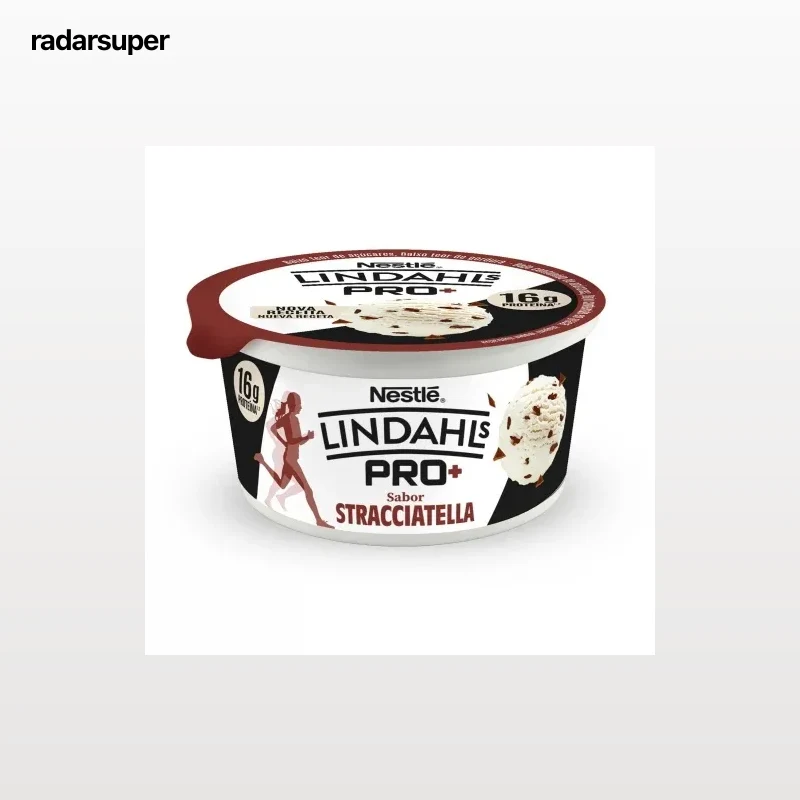 Leche fermentada pro+ sabor stracciatella Lindahls 160 g.