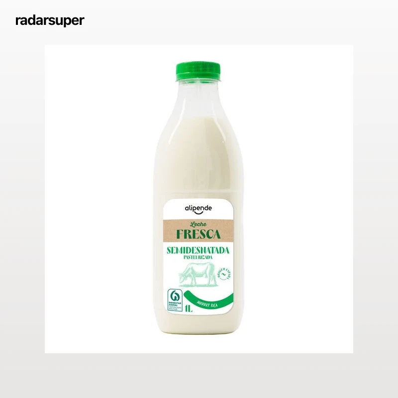Leche Fresca Alipende Botella 1L Semidesnatada