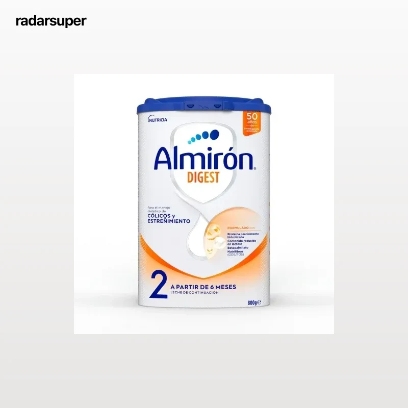 Leche infantil de continuación desde 6 meses en polvo Almirón Digest lata 800 g.