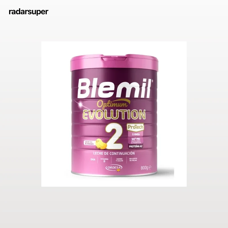 Leche infantil de continuación desde 6 meses en polvo Blemil Optimum Evolution 800 ml.