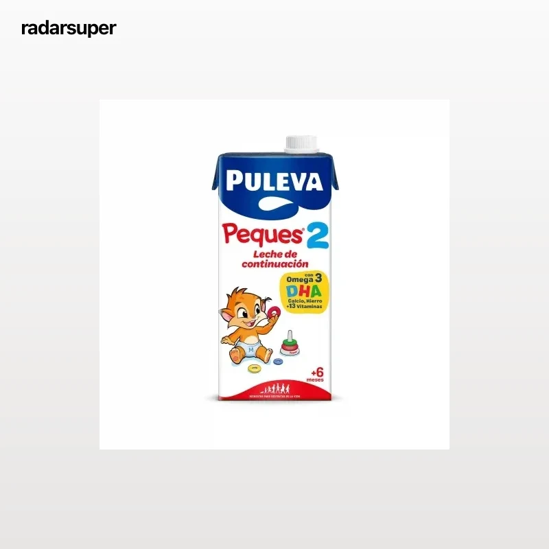 Leche infantil de continuación desde 6 meses Puleva Peques 2 brik 1 l.
